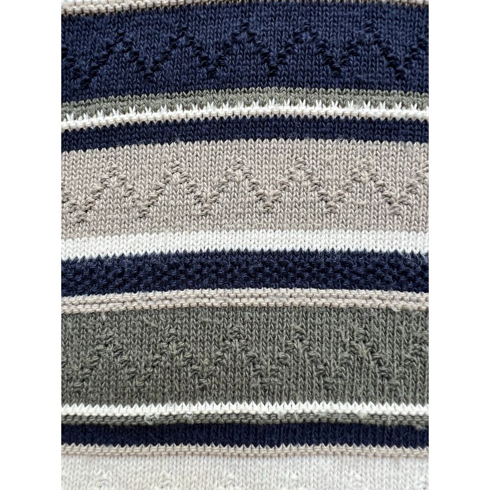 Vintage USA Made Textured Cardigan Sweater Classic Elements Granny Teacher Knit - Picture 4 of 10
